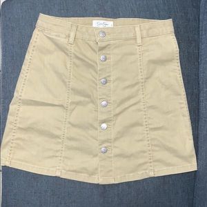 Jessica Simpson Stretch Khaki Skirt